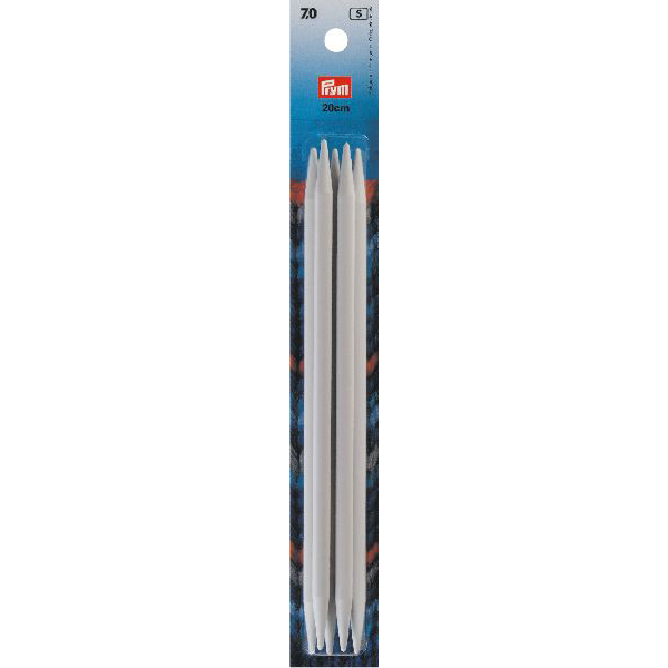 Prym 218645 Kousen- en handschoenbreinaalden KST grijs 20 cm 7,00 mm - Kaart