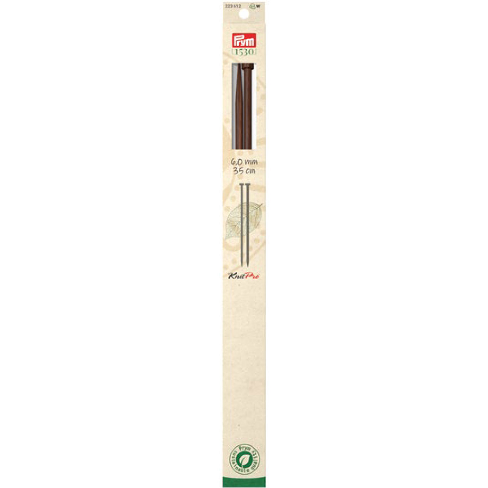 Prym 223662 Breinaalden NATURAL 2,5 mm 40 cm - Kaart
