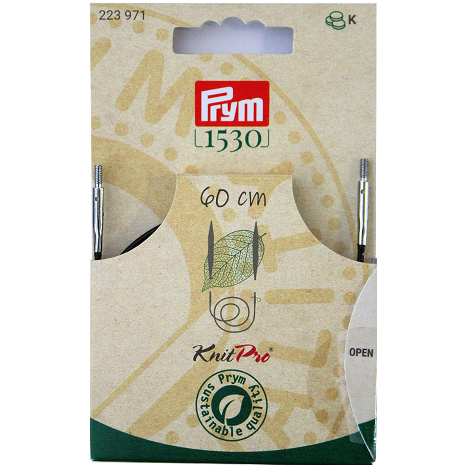 Prym 223972 Draad & toebehoren NATURAL 80cm - Kaart