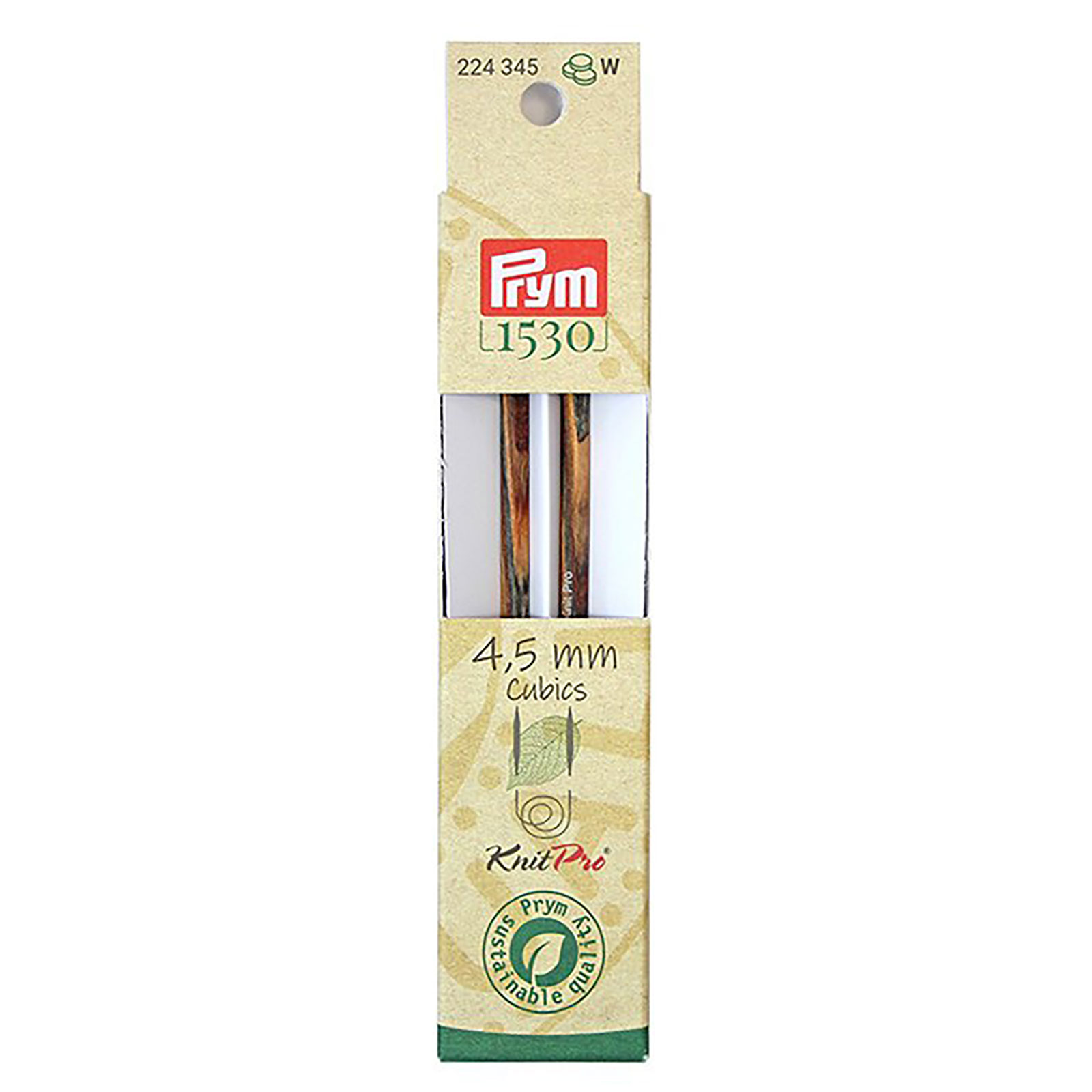 Prym 224351 Breinaaldenpunten lang 8,00mm CUB.NAT. - Kaart