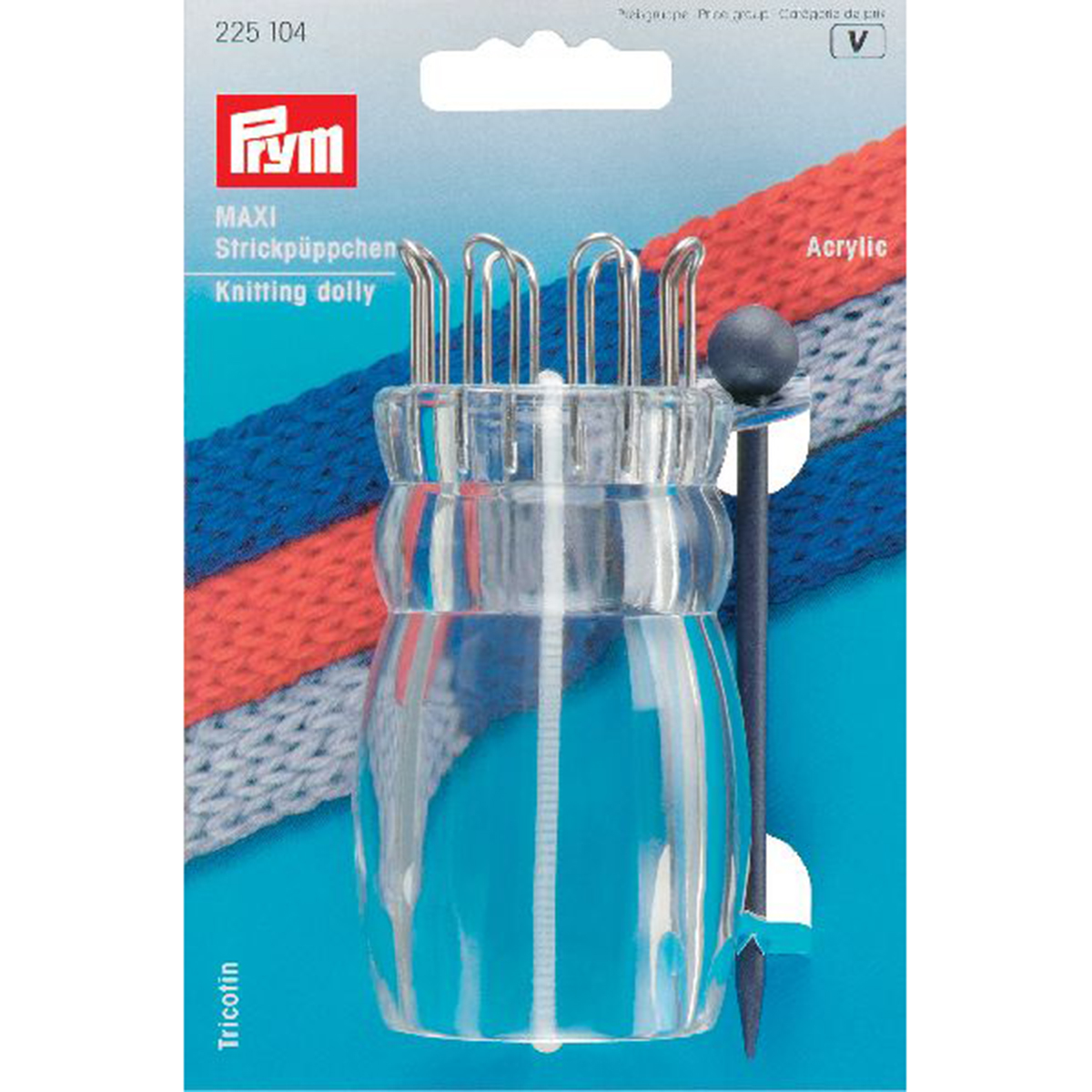 Prym 225104 Punnikpopje Maxi acryl transparant - Kaart