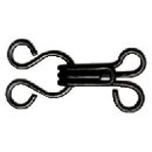 Prym 263201 Haken en ogen MS 2 zwart - Doos