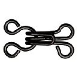 Prym 263231 Haken en ogen MS 3 zwart - Doos