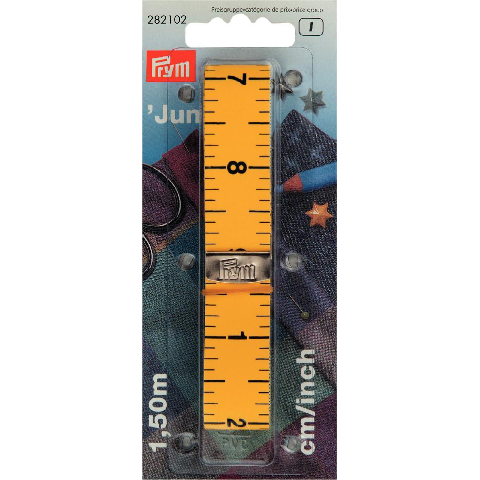 Prym 282102 Centimeter Junior cm/inch 150 cm (60 inch) - Kaart