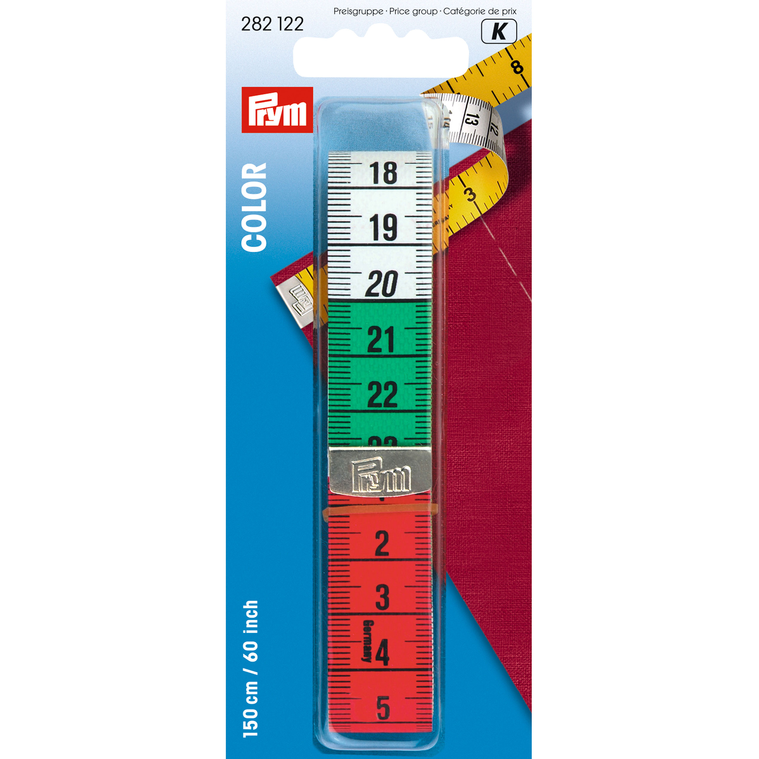 Prym 282122 Centimeter Color 150 cm (60 inch) - Kaart