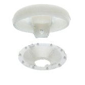 Prym 323245 Stofknopen KST 19 mm wit - Doos