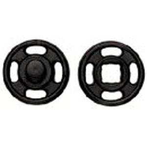 Prym 347169 Aannaaidrukknopen KST rond 10 mm zwart - Doos