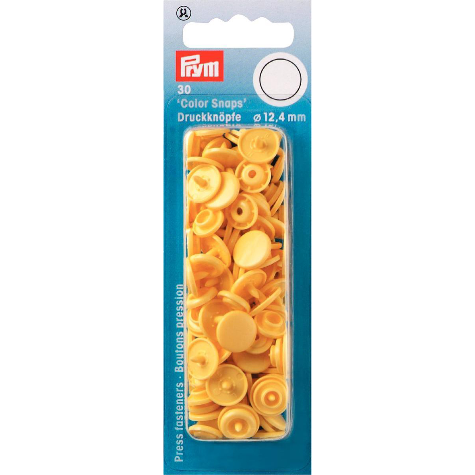 Prym 393112 Drukknoop ColorSnaps 12,4 mm banaan - Kaart