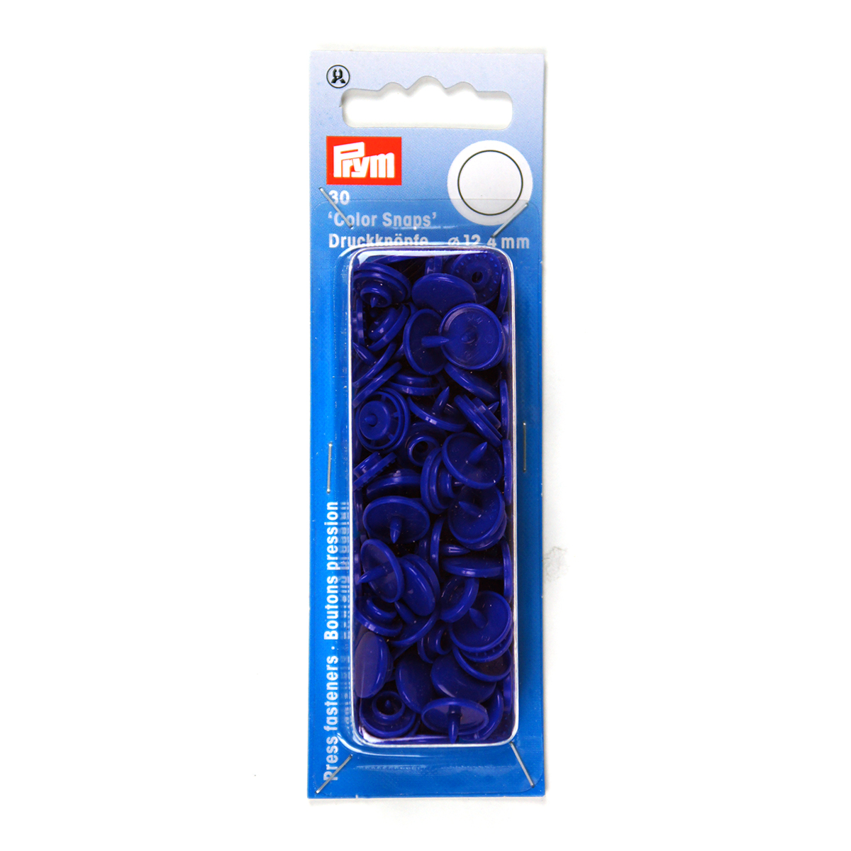 Prym 393116 Drukknoop ColorSnaps 12,4 mm royal blauw - Kaart