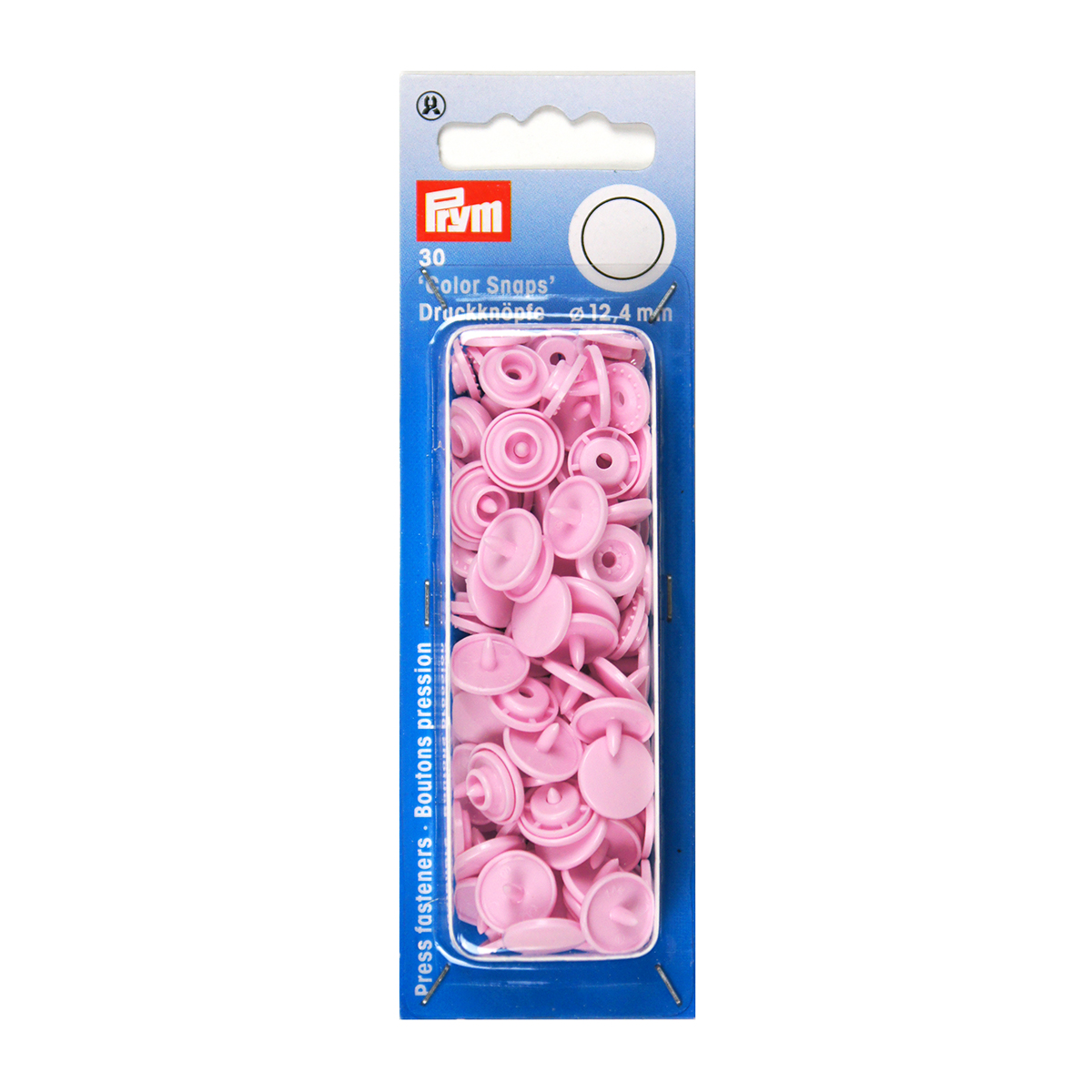 Prym 393118 Drukknoop ColorSnaps 12,4 mm roze - Kaart