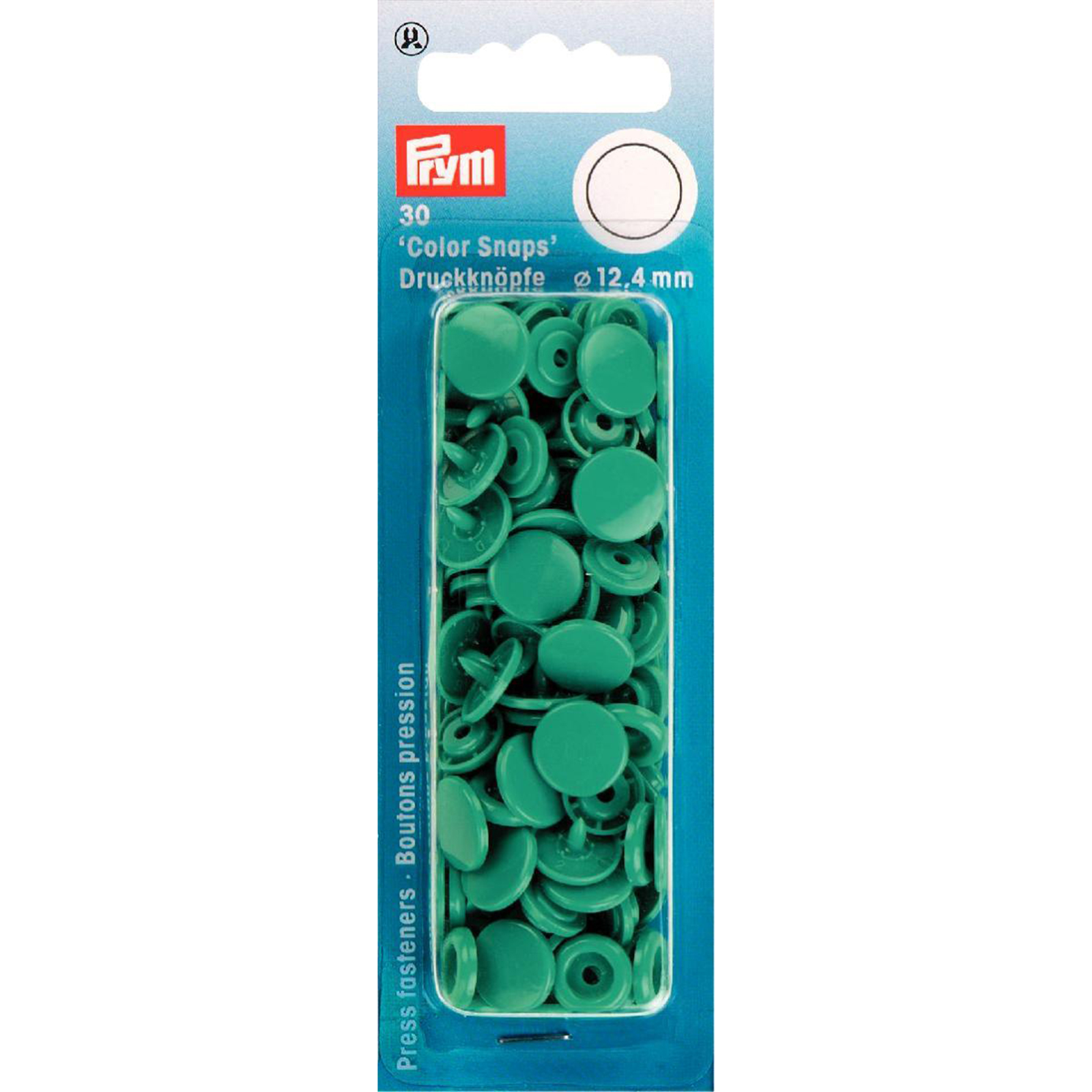 Prym 393129 Drukknoop ColorSnaps 12,4 mm groen - Kaart