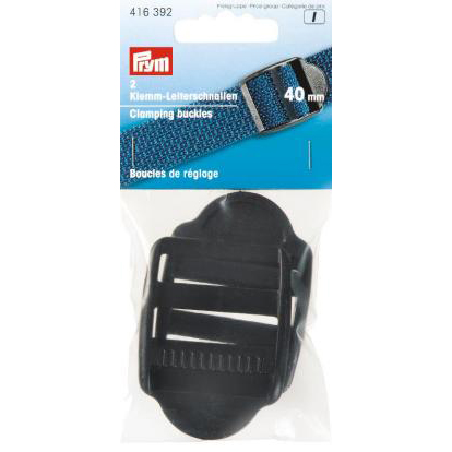 Prym 416392 Regelbare klemgespen KST 40 mm zwart - Kaart