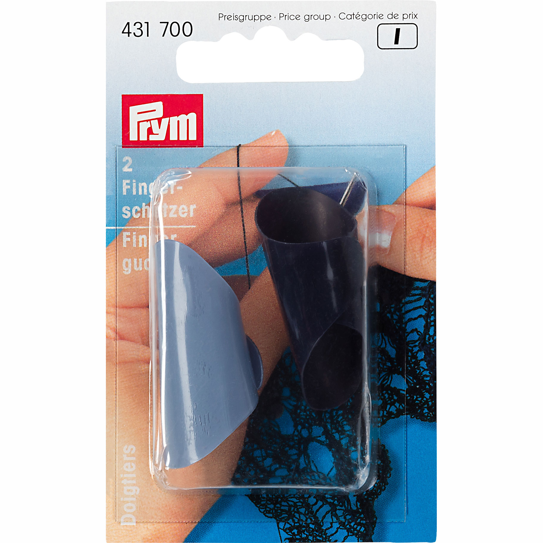 Prym 431700 Vingerbeschermers KST ass. kleuren - Kaart