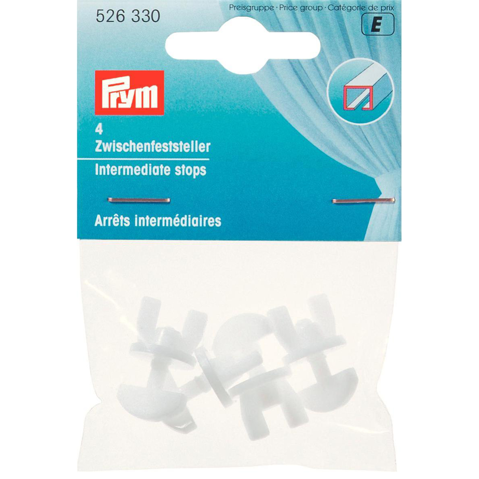 Prym 526330 Tussenstoppen wit - Kaart