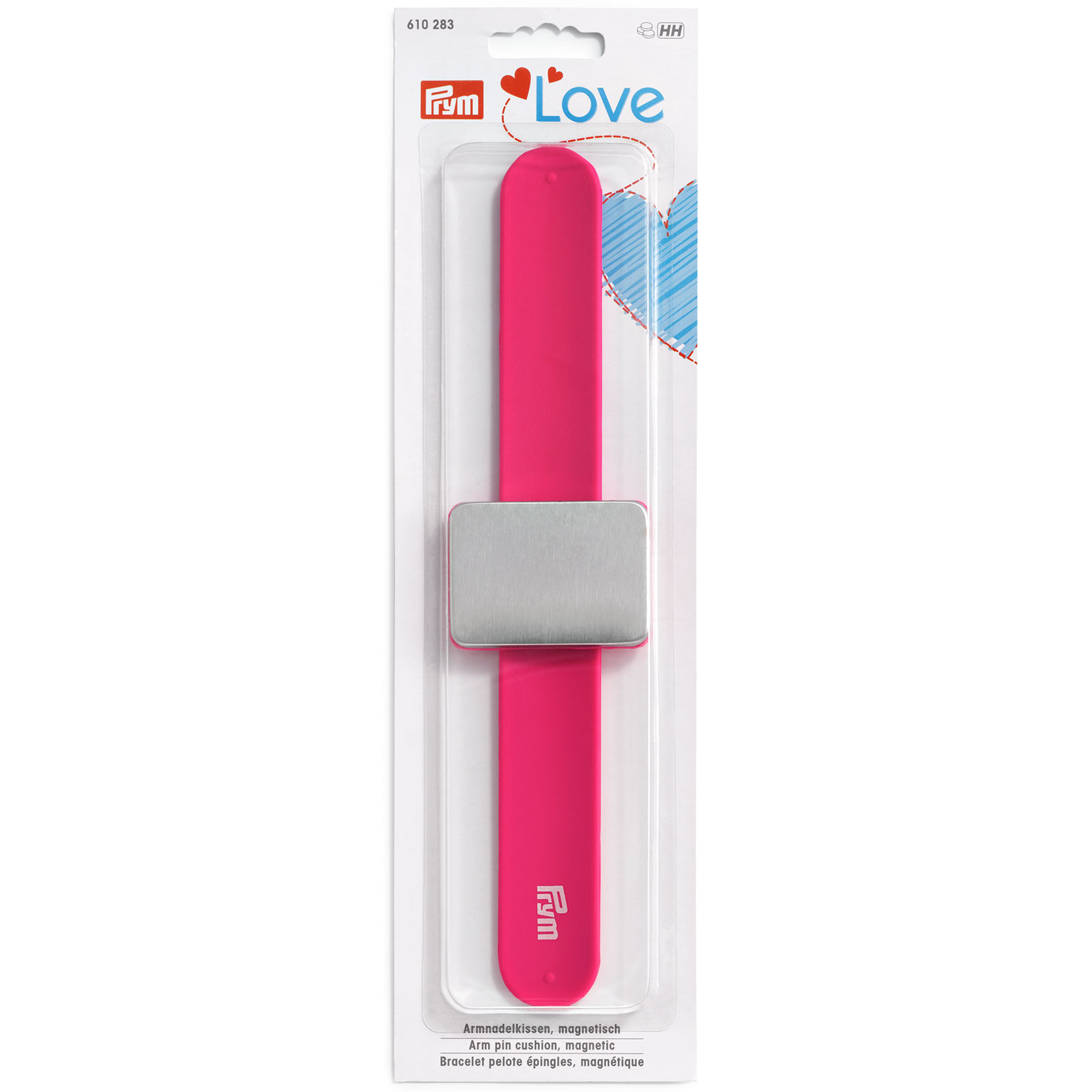 Prym 610283 Prym Love Magnetische armbandspeldenkussen fuchsia - Kaart