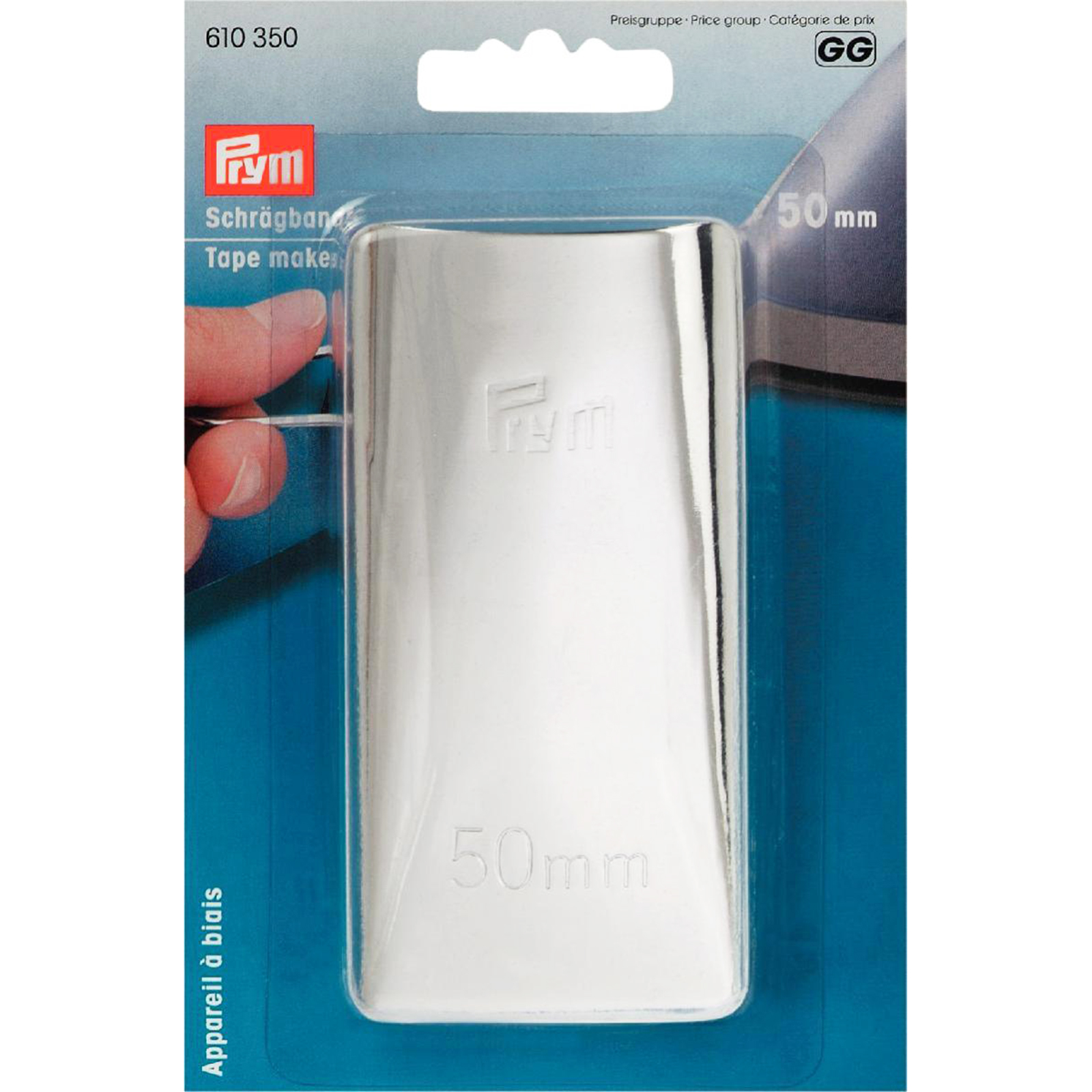 Prym 610350 Biaisbandvormer 50 mm - Kaart