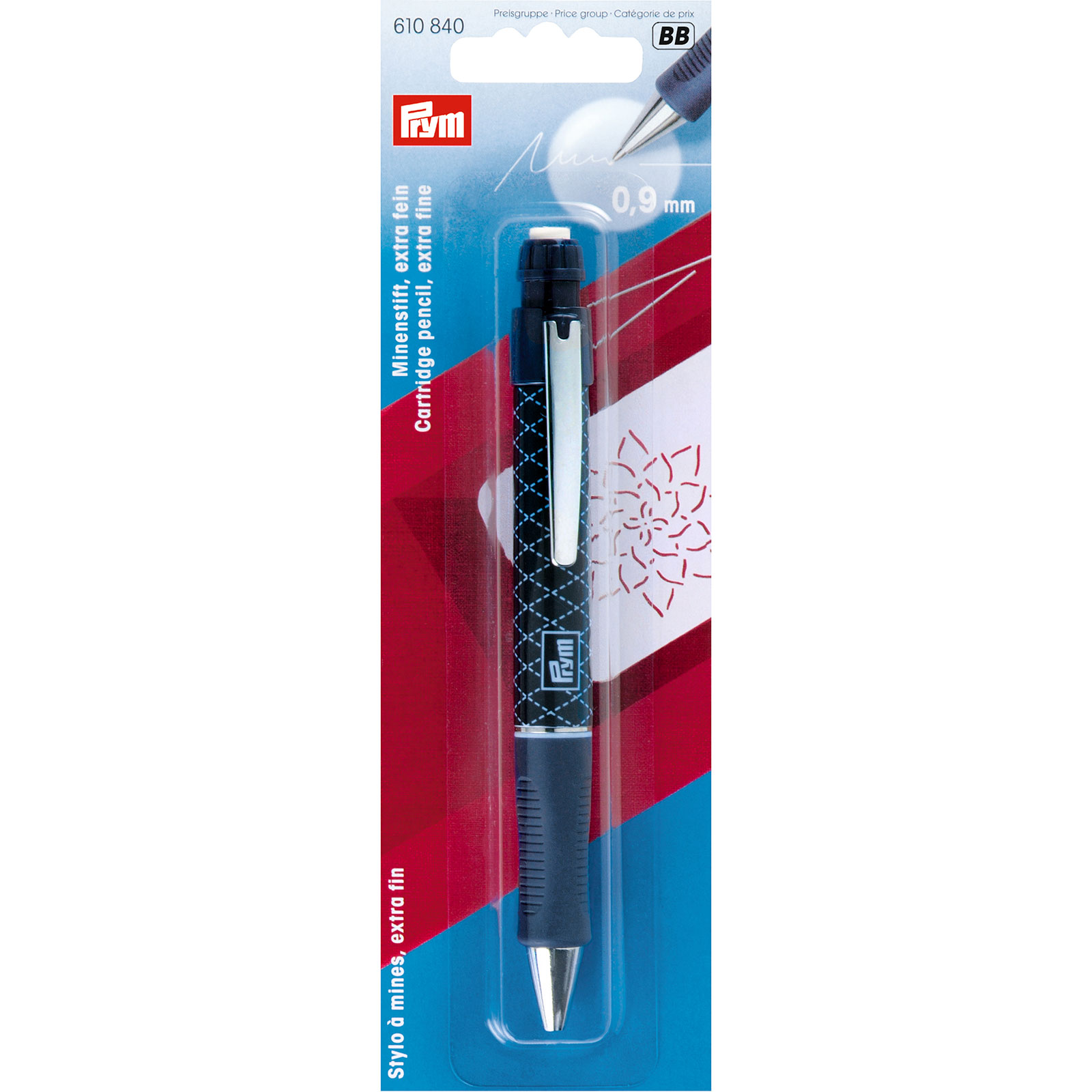 Prym 610840 Vulpotlood met 2 witte vervangstiften wit - Kaart