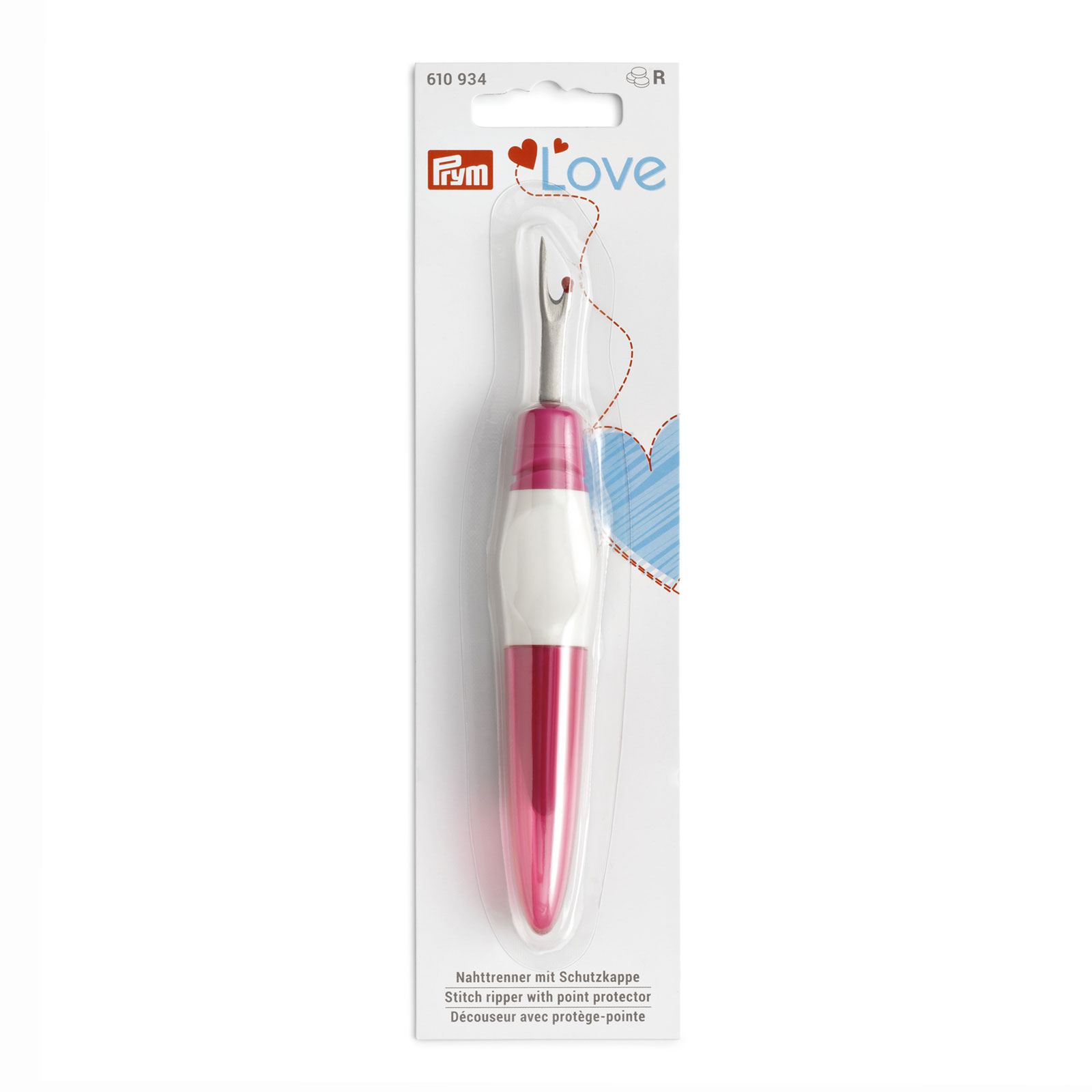 Prym 610934 PL Tornmesje groot ergonomic fuchsia 1st - Kaart