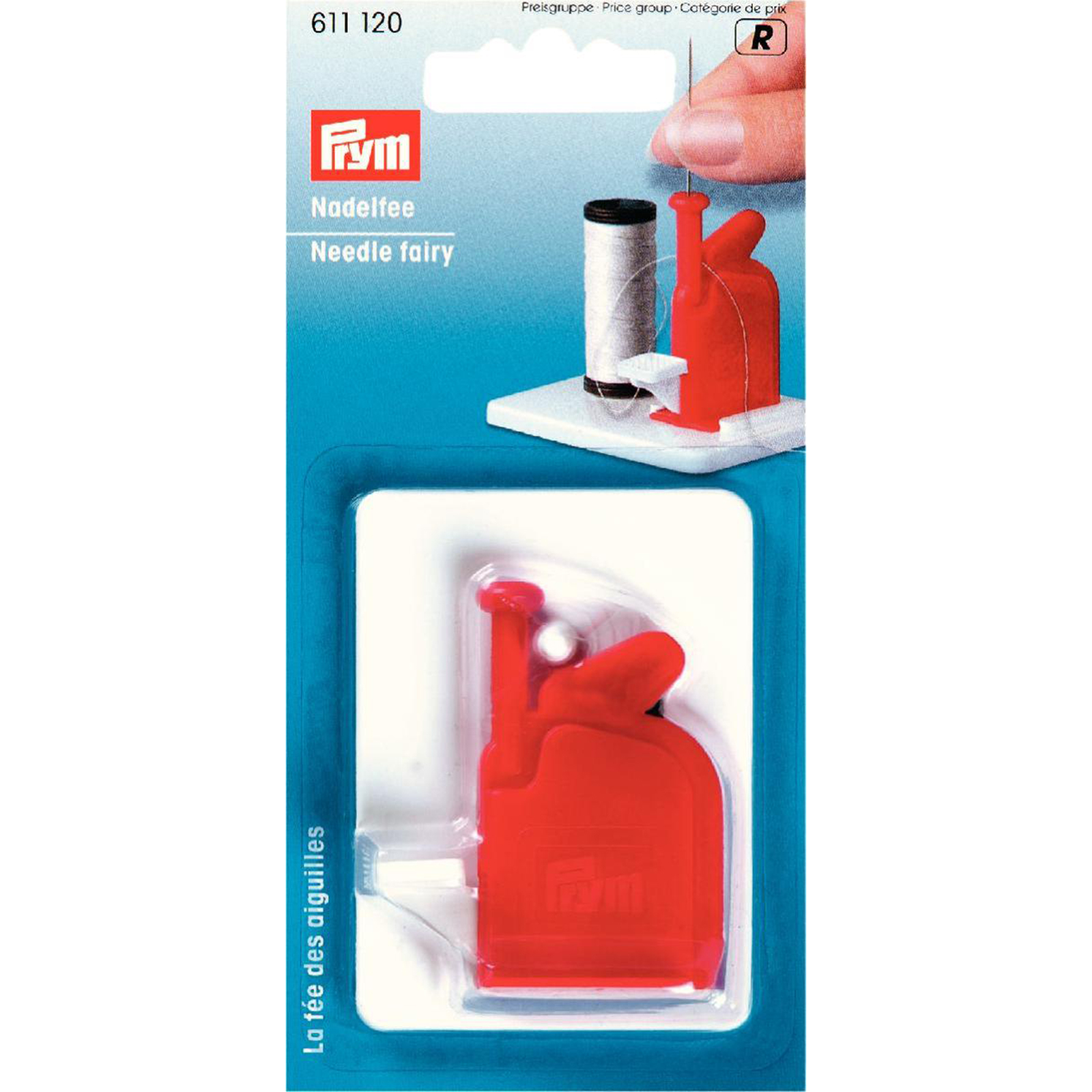 Prym 611120 Draaddoorsteker semi-automatisch voor naainaalden - Kaart