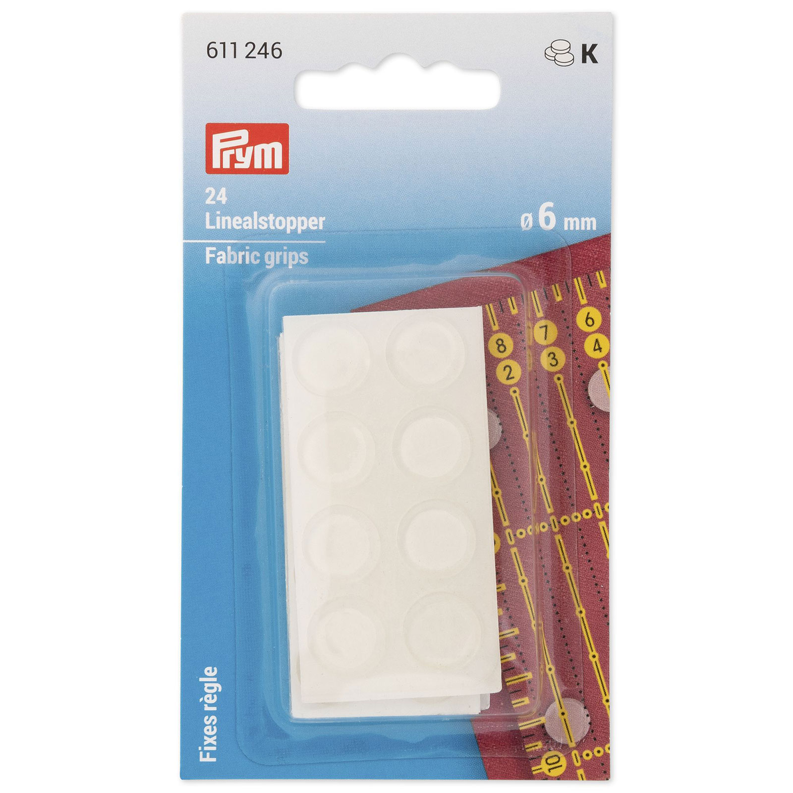 Prym 611246 Liniaalstops silicoon - Kaart