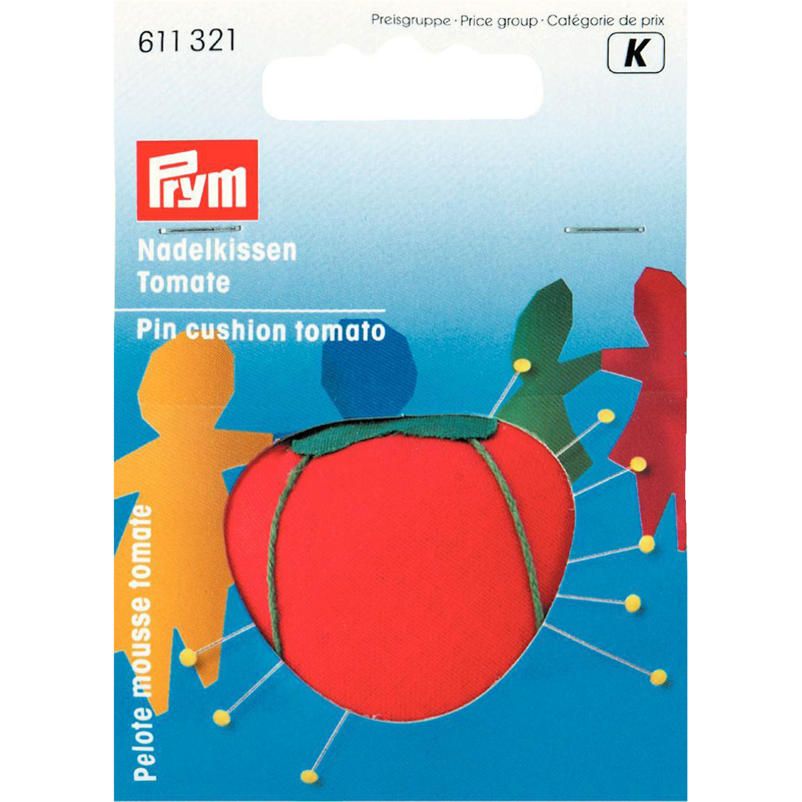 Prym 611321 Speldenkussen tomaat rood - Kaart
