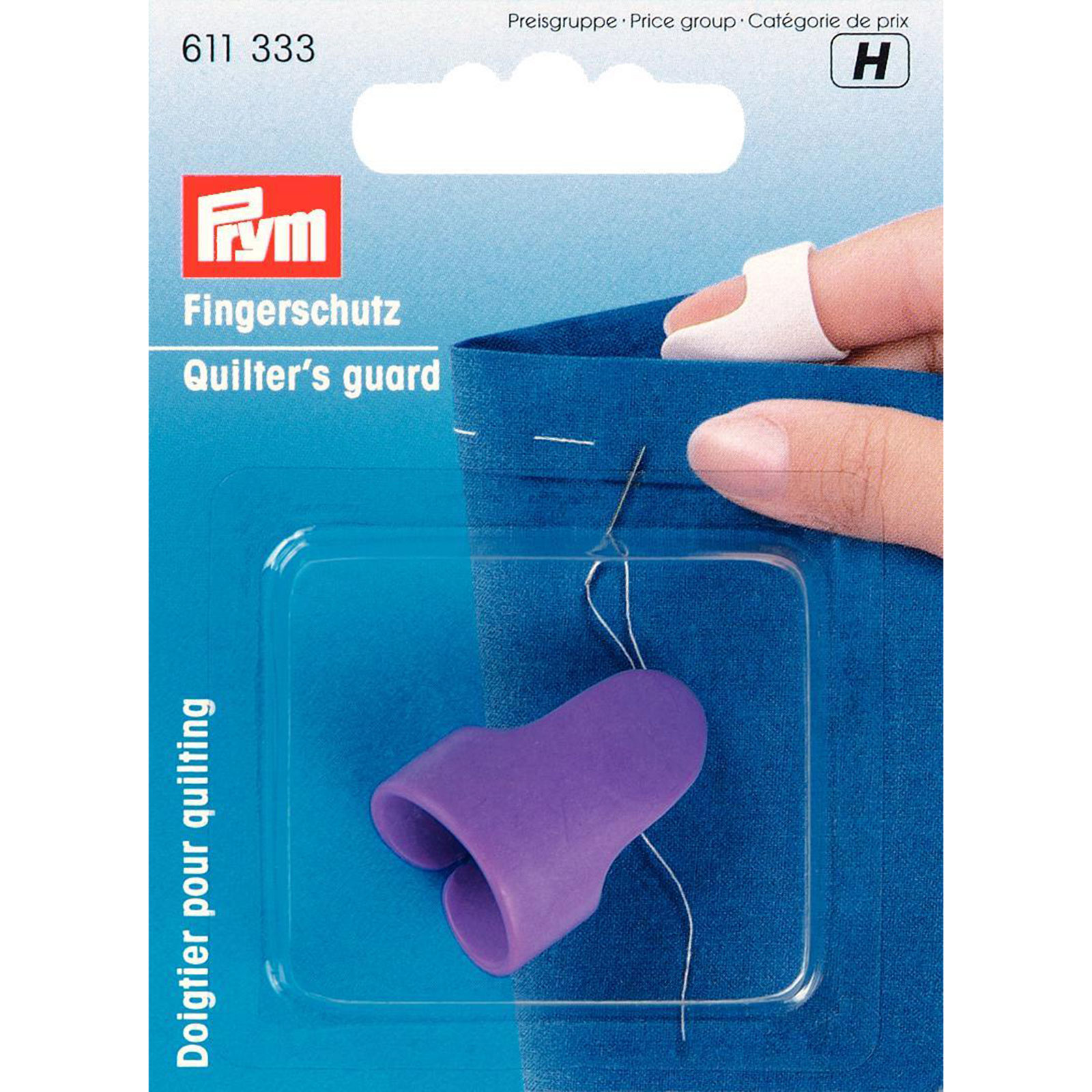 Prym 611333 Vingerbeschermer kunststof verstelbaar - Kaart