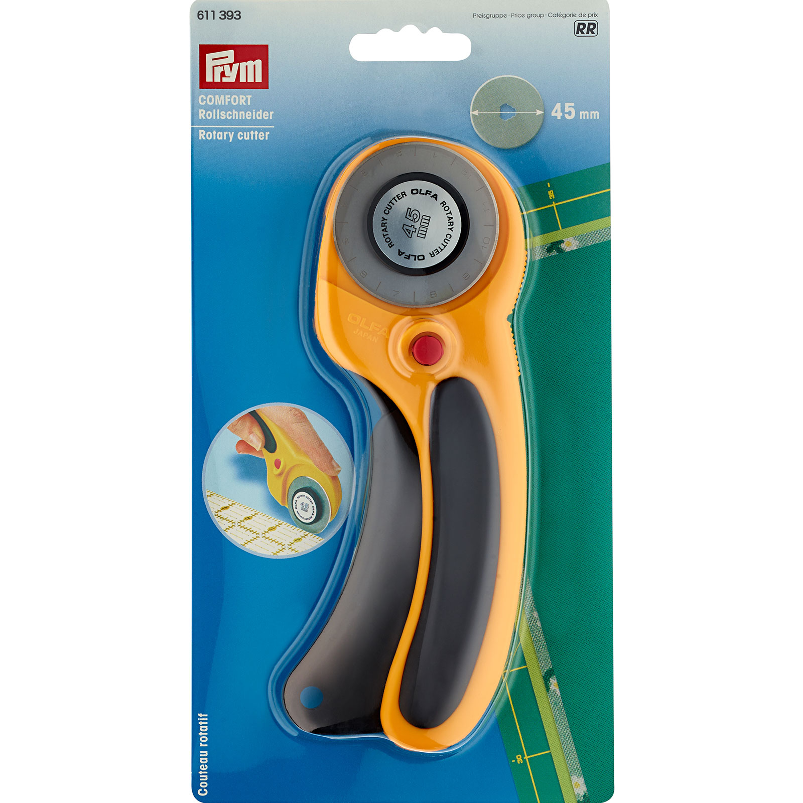 Prym 611393 Rolmes Comfort 45 mm - Kaart