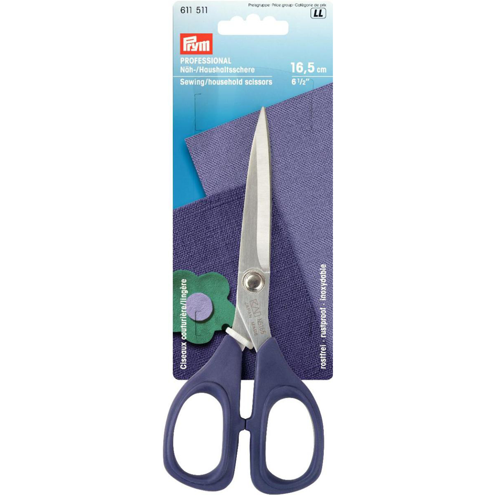 Prym 611511 Professional Naai-/Huishoudschaar ST 6 1/2'' 16,5 cm - Kaart