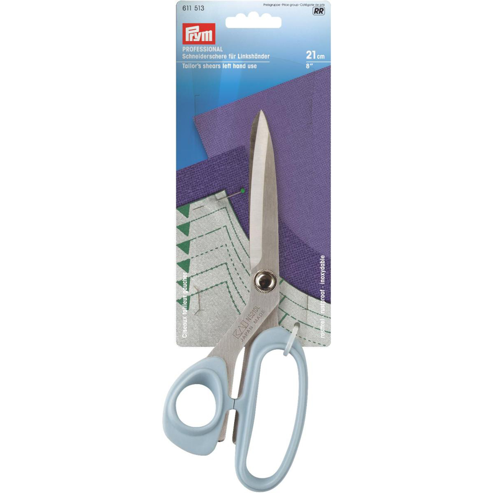 Prym 611513 Professional Naaistersschaar ST linkshandig 8'' 21 cm - Kaart