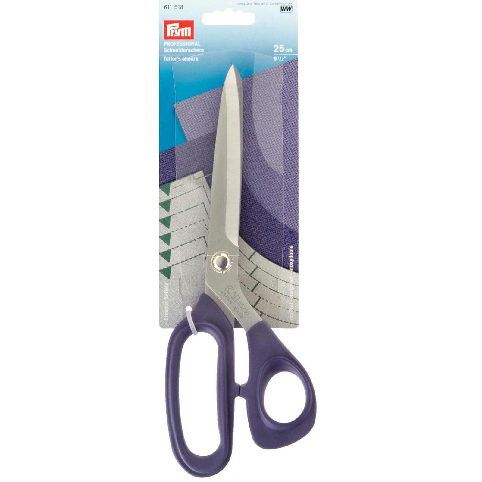 Prym 611518 Professional Naaistersschaar 9 1/2'' 25 cm - Kaart