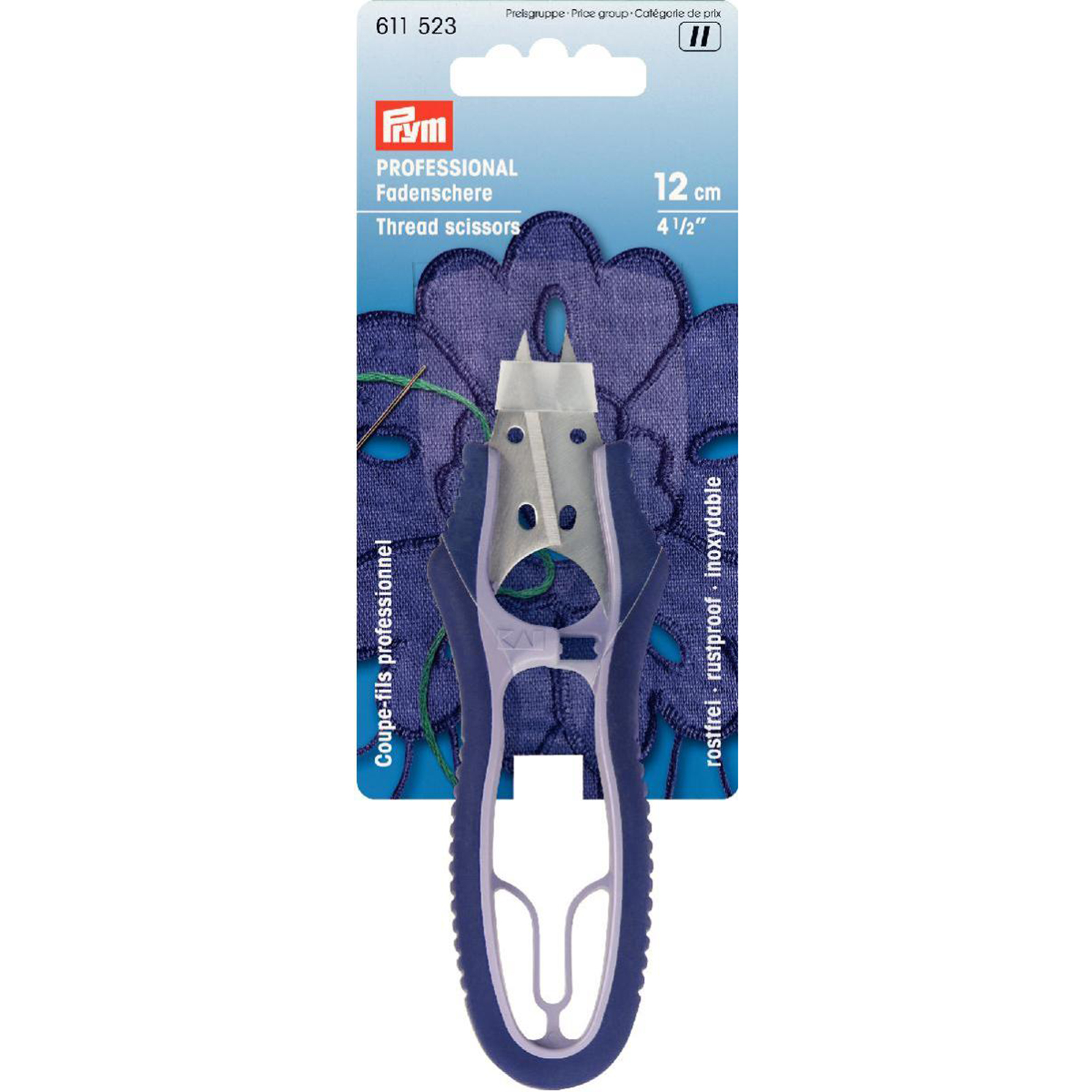 Prym 611523 Professional Draadschaartje 4 1/2'' 12 cm - Kaart