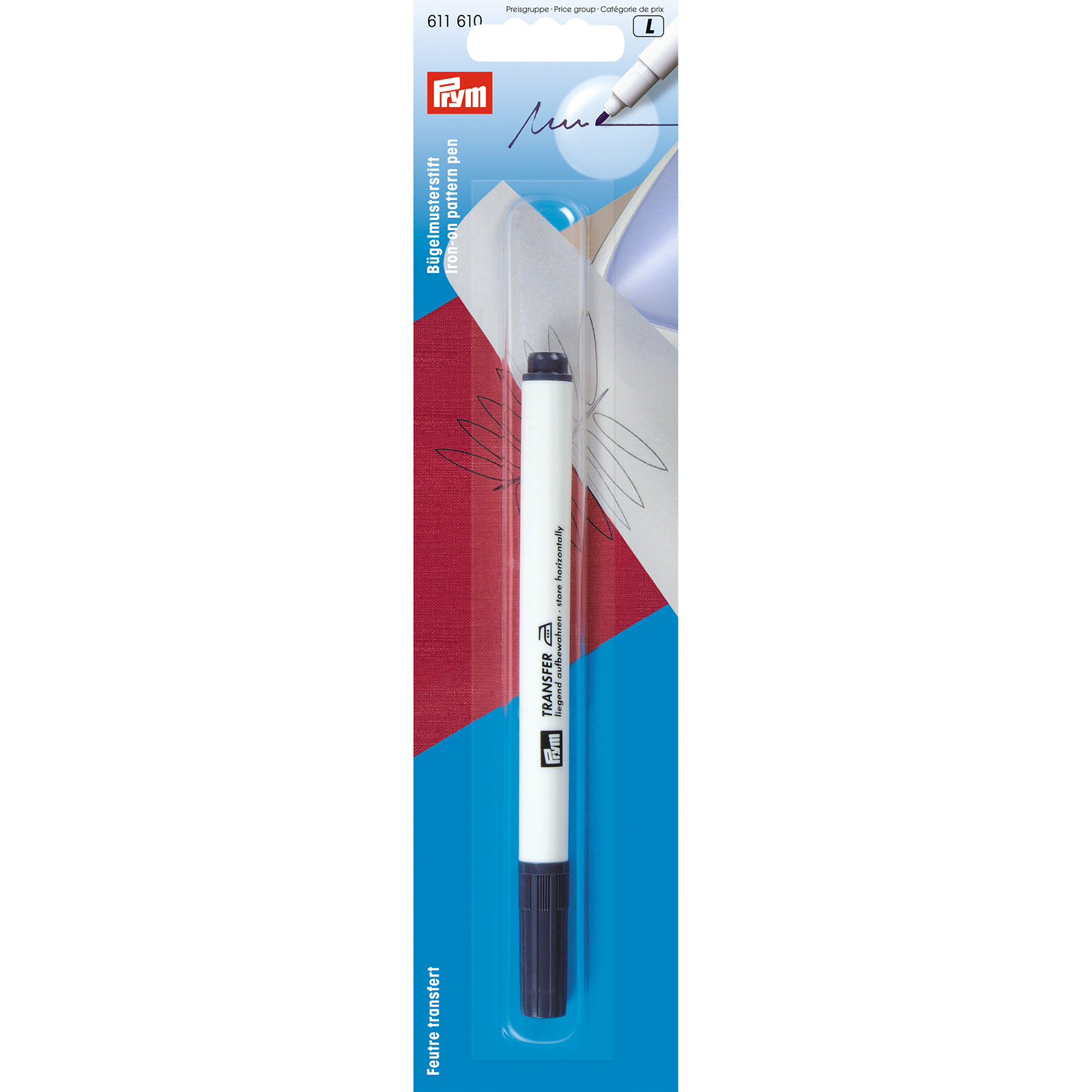 Prym 611610 Transferstift viltstift violet - Kaart