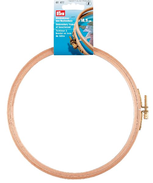 Prym 611677 Borduurring beukenhout 8 mm x Ø 19 cm - Kaart