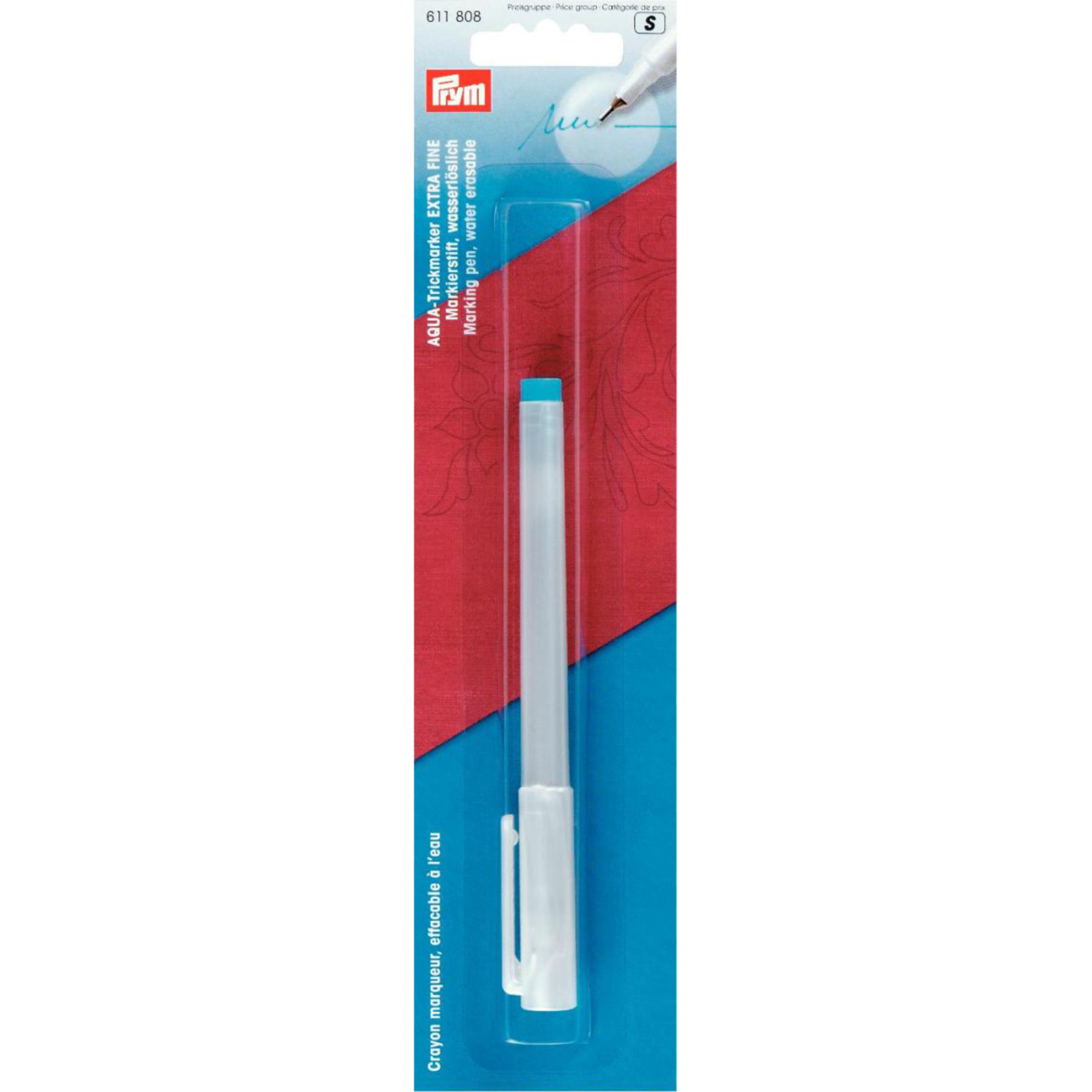 Prym 611808 Aqua markeerpen Trick Marker uitwasbaar extra fijn - Kaart