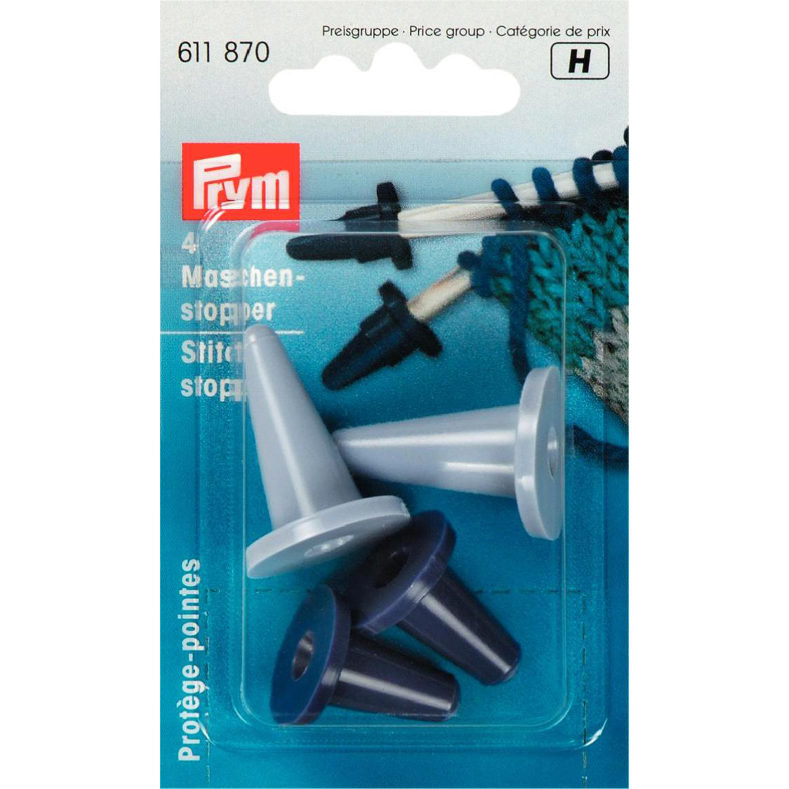 Prym 611870 Puntenbeschermers KST 2,0 - 7,0 mm ass. Kleuren - Kaart