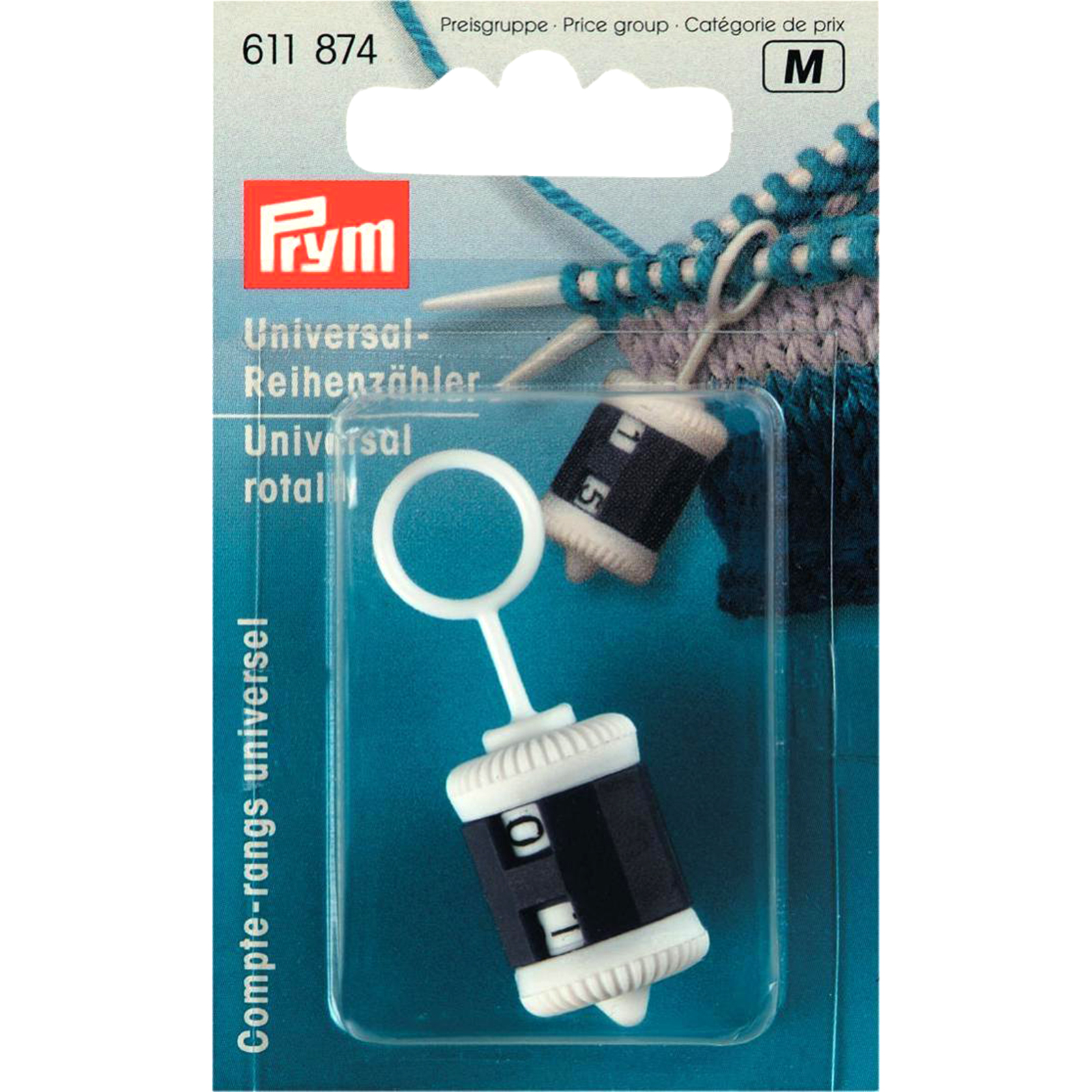 Prym 611874 Universele rijenteller - Kaart