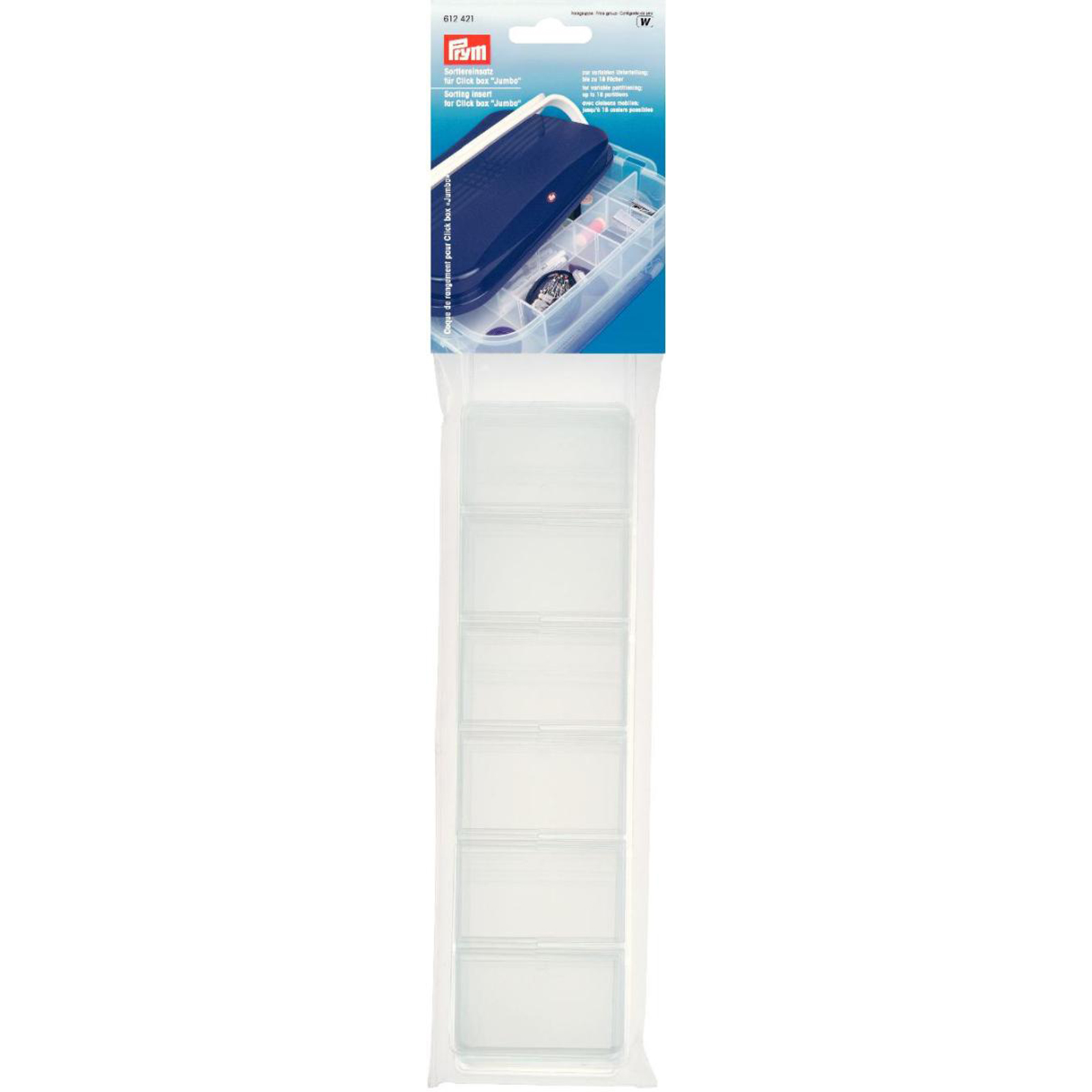 Prym 612421 Sorteerset voor Click box 'Jumbo' - Kaart