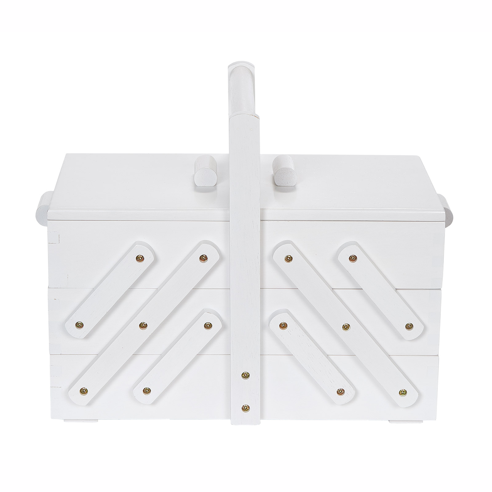 Prym 612580 Naaibox hout M wit - STUK