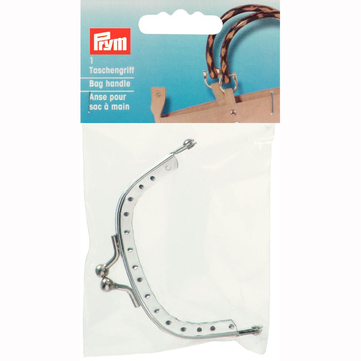 Prym 615159 Tassluiting Julia zilverkleurig - Kaart