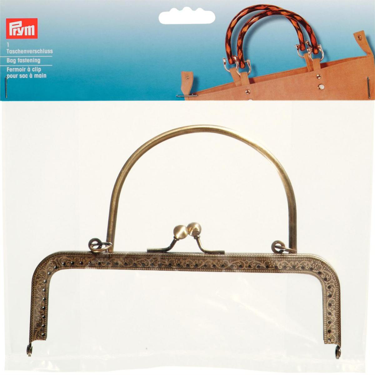 Prym 615165 Tassluiting Elisabeth oudmessing - Kaart