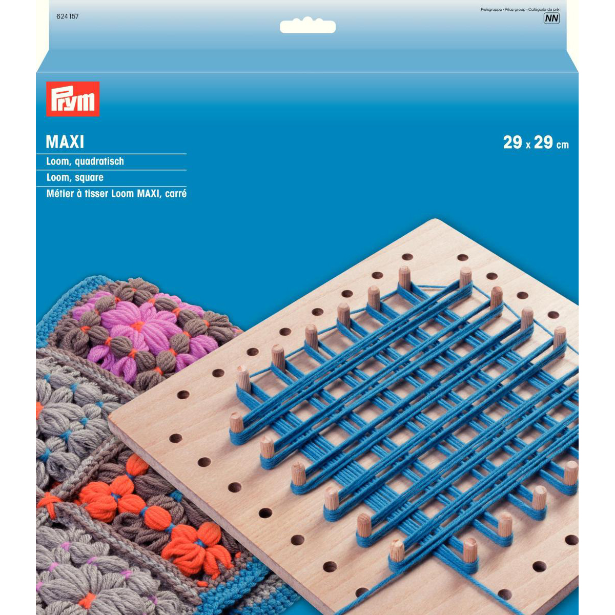 Prym 624157 Loom MAXI vierkant 29 x 29 cm - Kaart