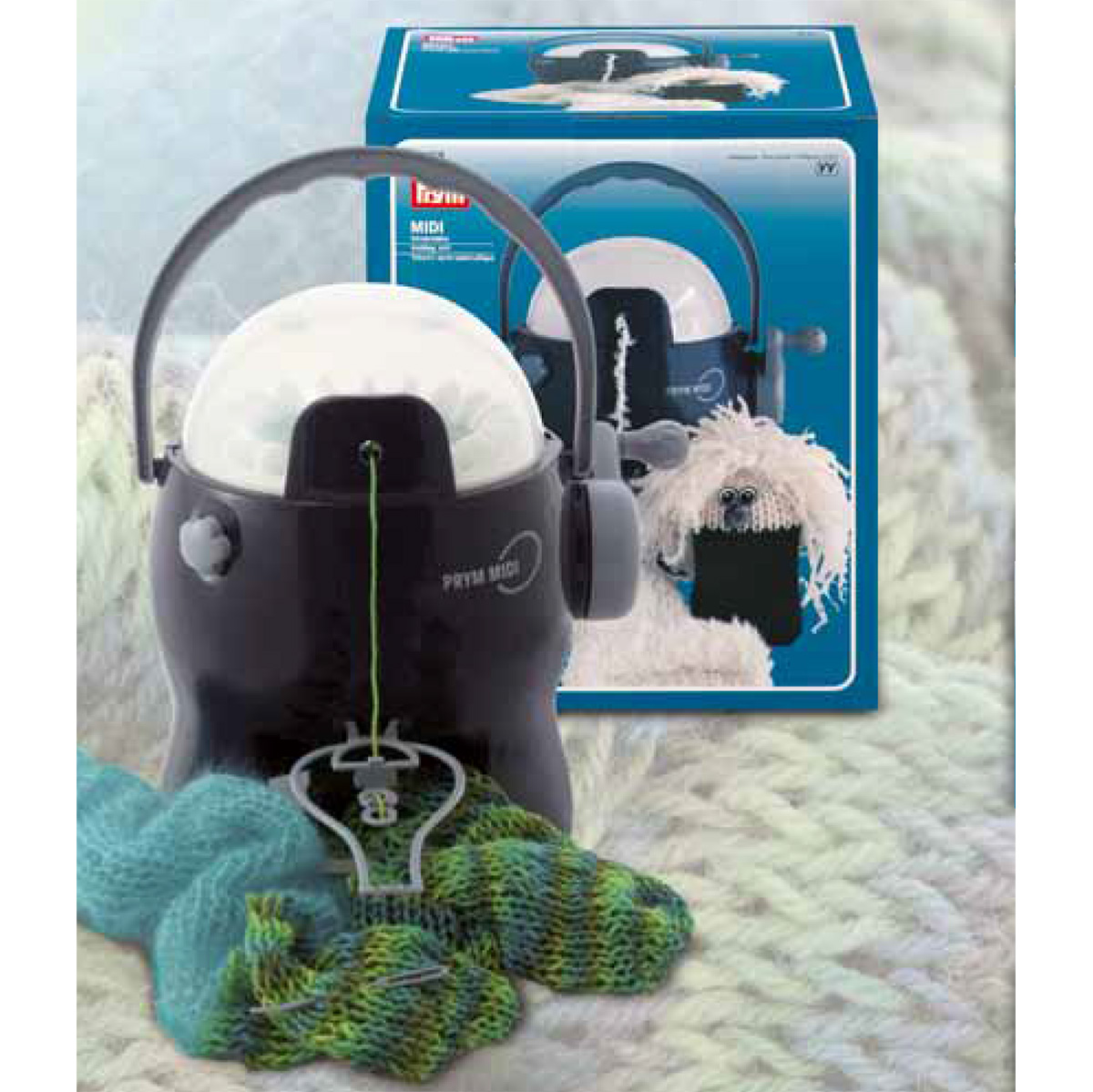 Prym 624168 Breimolen Midi blauw - STUK