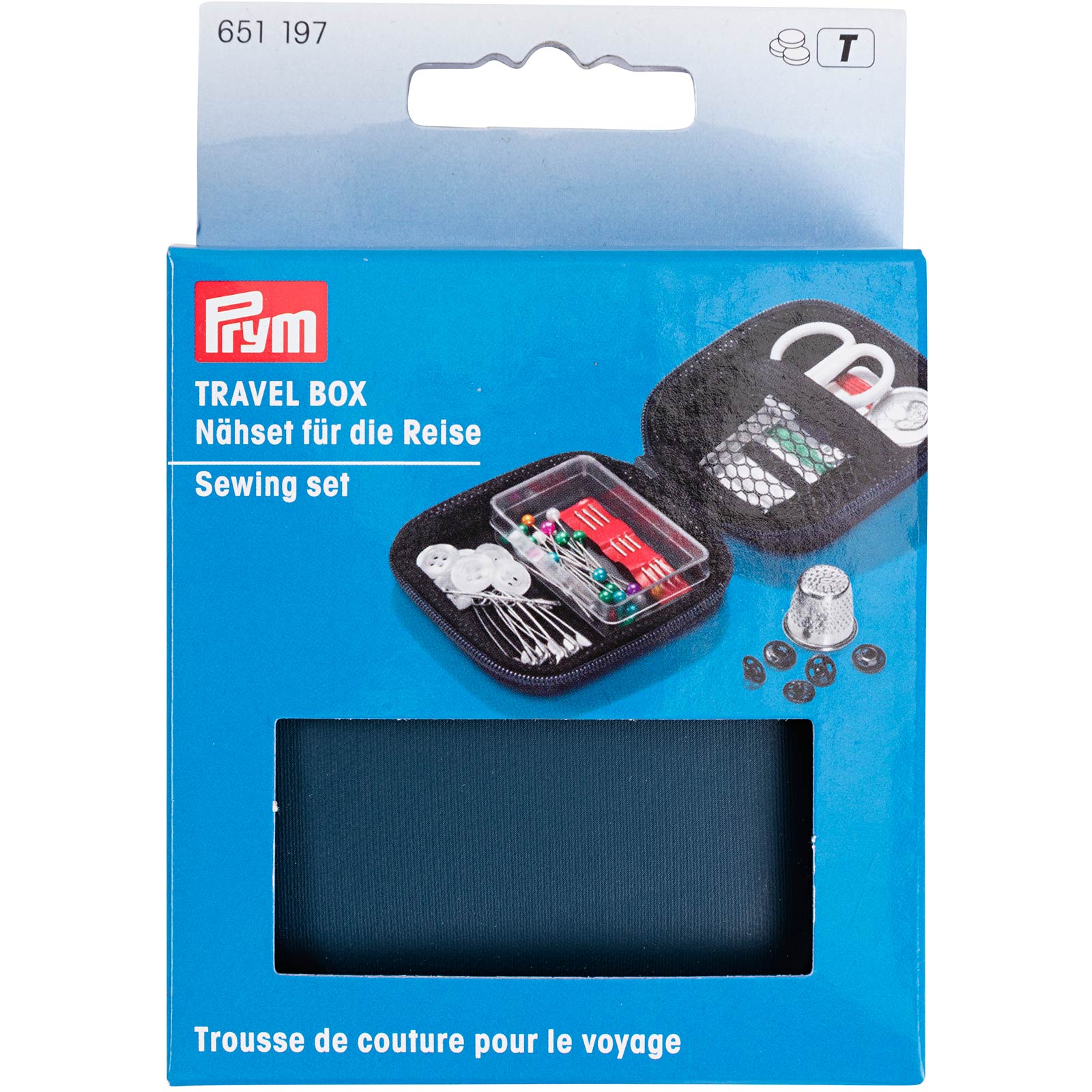 Prym 651197 Travel Box reisétui S marine - Kaart