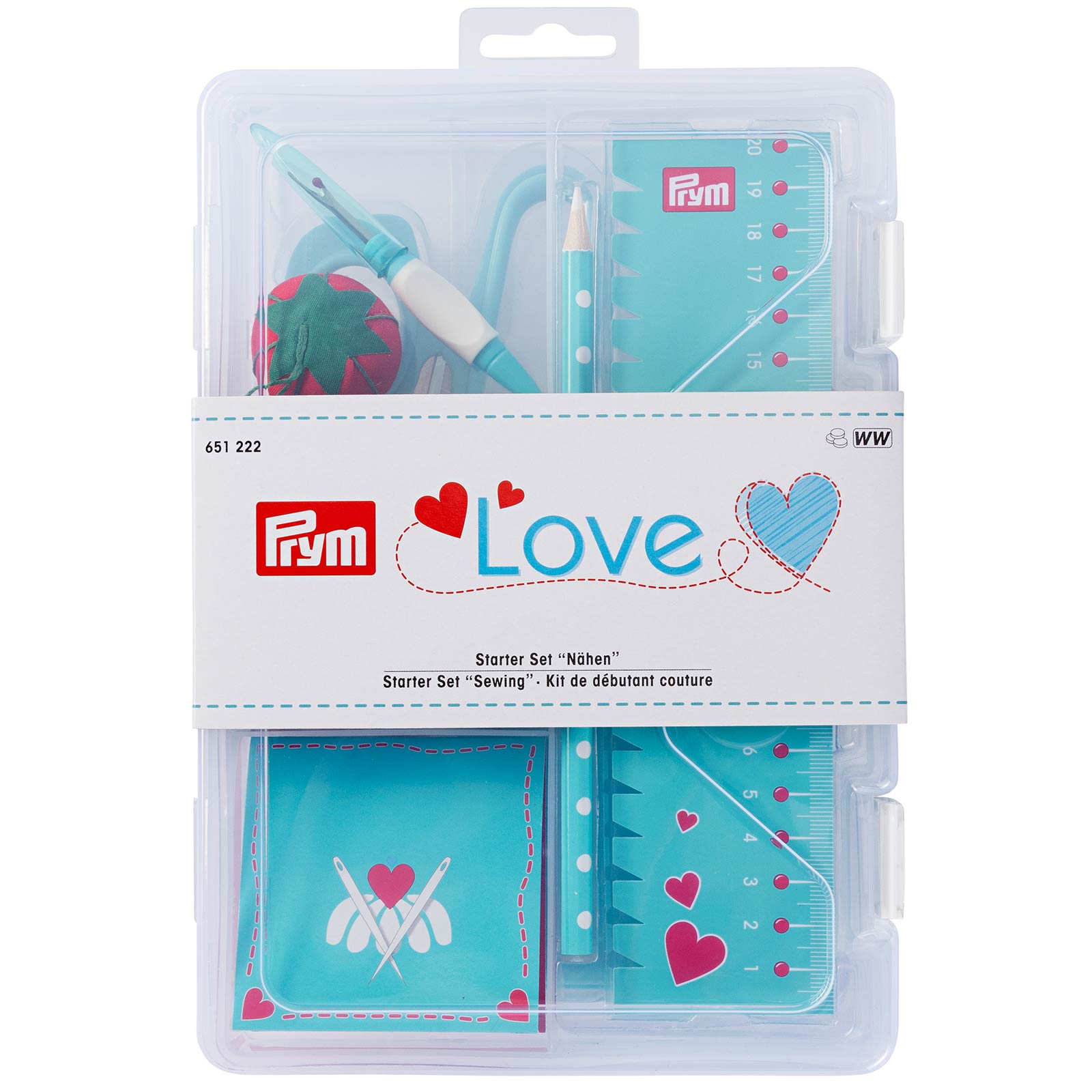 Prym 651222 Prym Love Starter Set Naaien mint - STUK