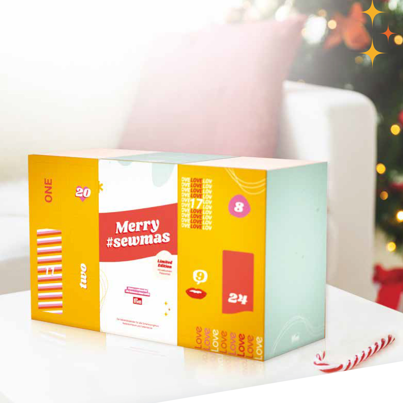 Prym 651663 Adventskalender 2022. Taal: Nederlands - STUK