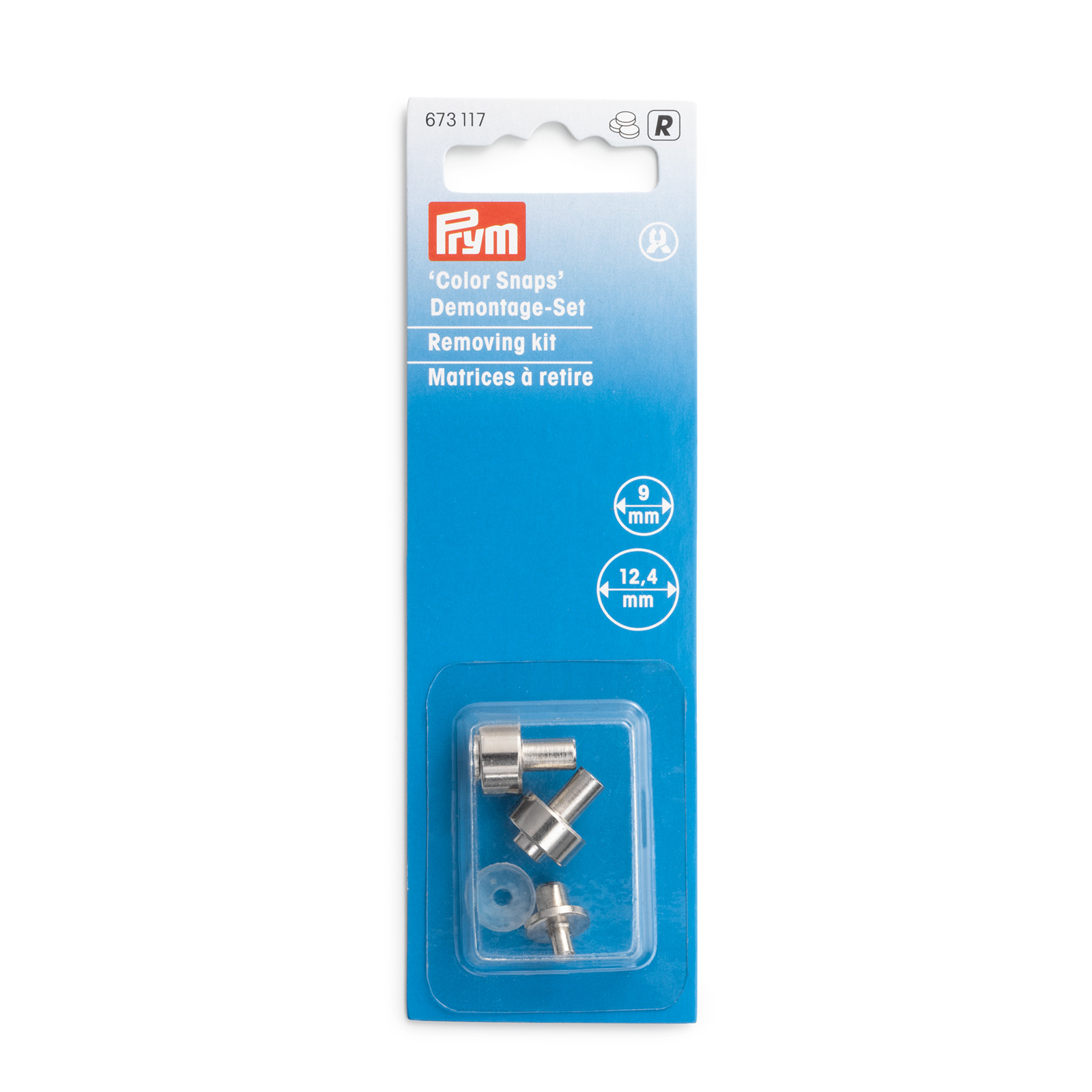 Prym 673117 Demontage-set Color Snaps - Kaart