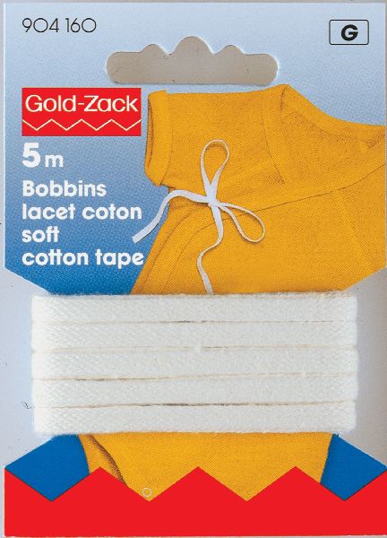 Prym 904160 Veterband 5 mm wit - Kaart