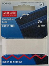 Prym 904621 Katoenband 20 mm wit - Kaart