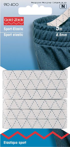 Prym 910400 Sportelastiek 8,5 mm wit - Kaart