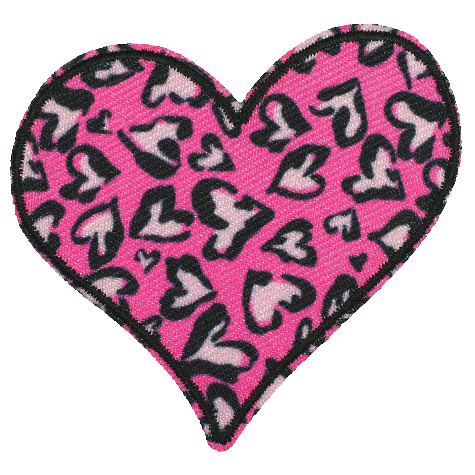 Prym 922020 Applicatie Hart opstrijkbaar fuchsia - Kaart